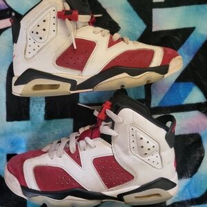 Jordan Kids Sneakers Red and White